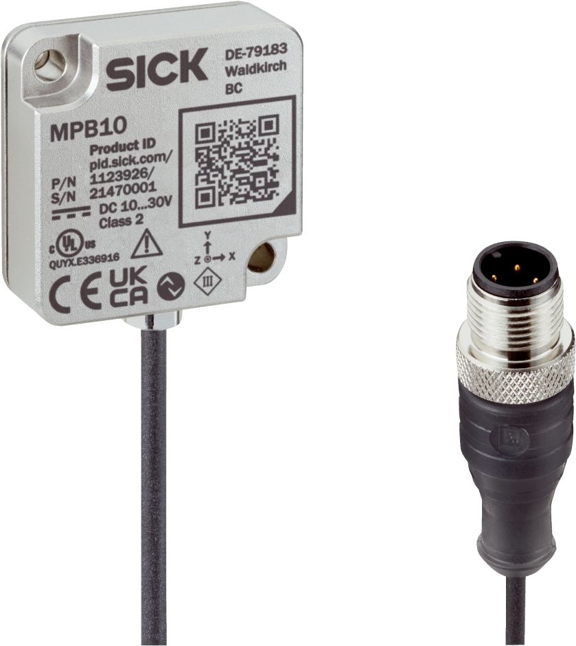 SICK MPB10 Vibration Monitoring, vibration analysis, contact temperature & shock IO-LINK Production Monitoring System ±