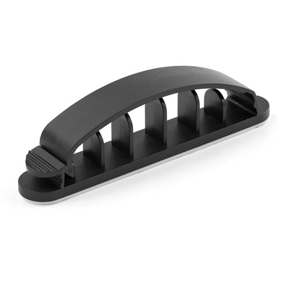 StarTech.com Black Nylon Cable management clips, 14.9mm Max. Bundle