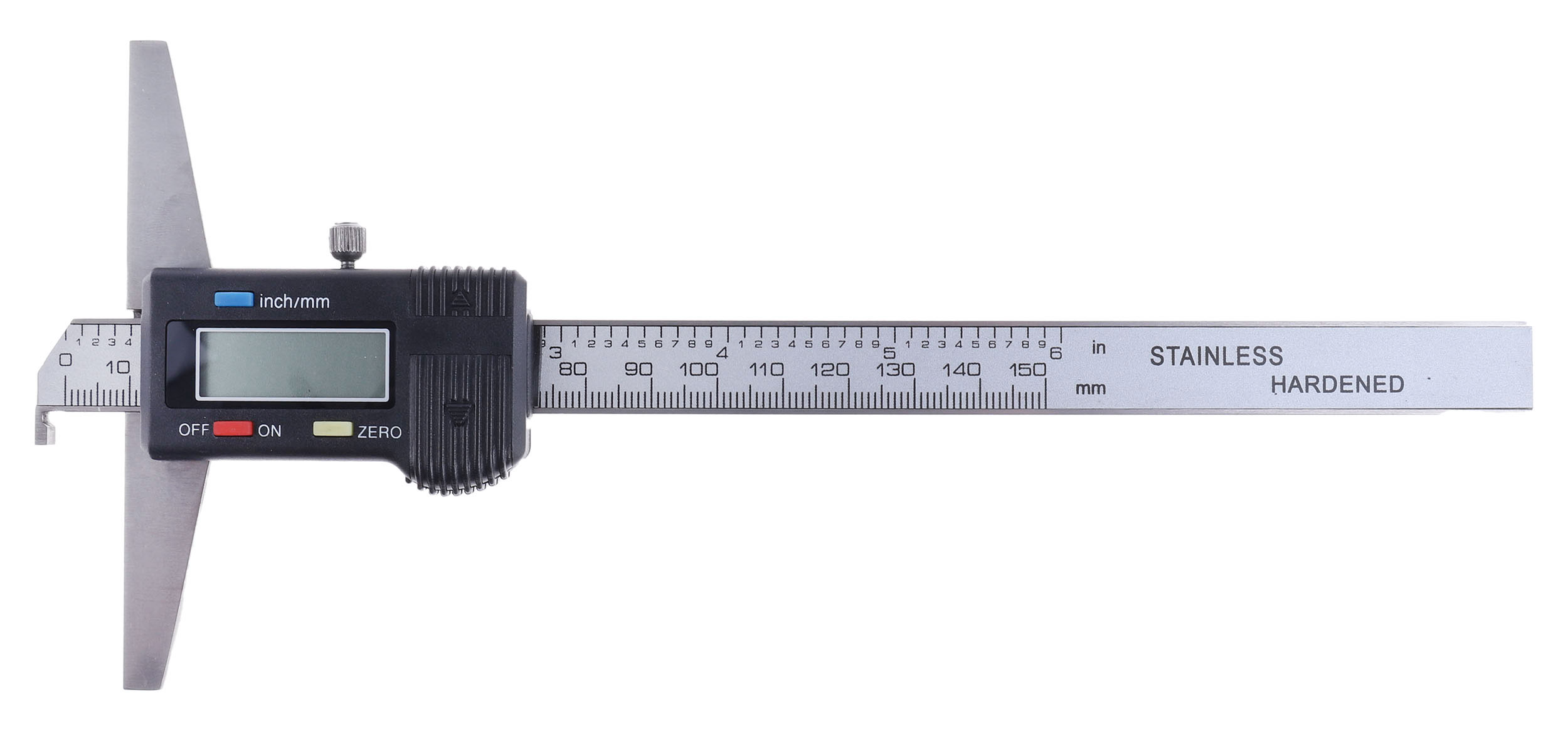 RS PRO 150mm Imperial & Metric Depth Gauge, Stainless Steel
