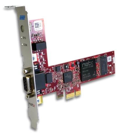 Hilscher 1 PCI Express D-sub, 9 Pin PCI Serial Card