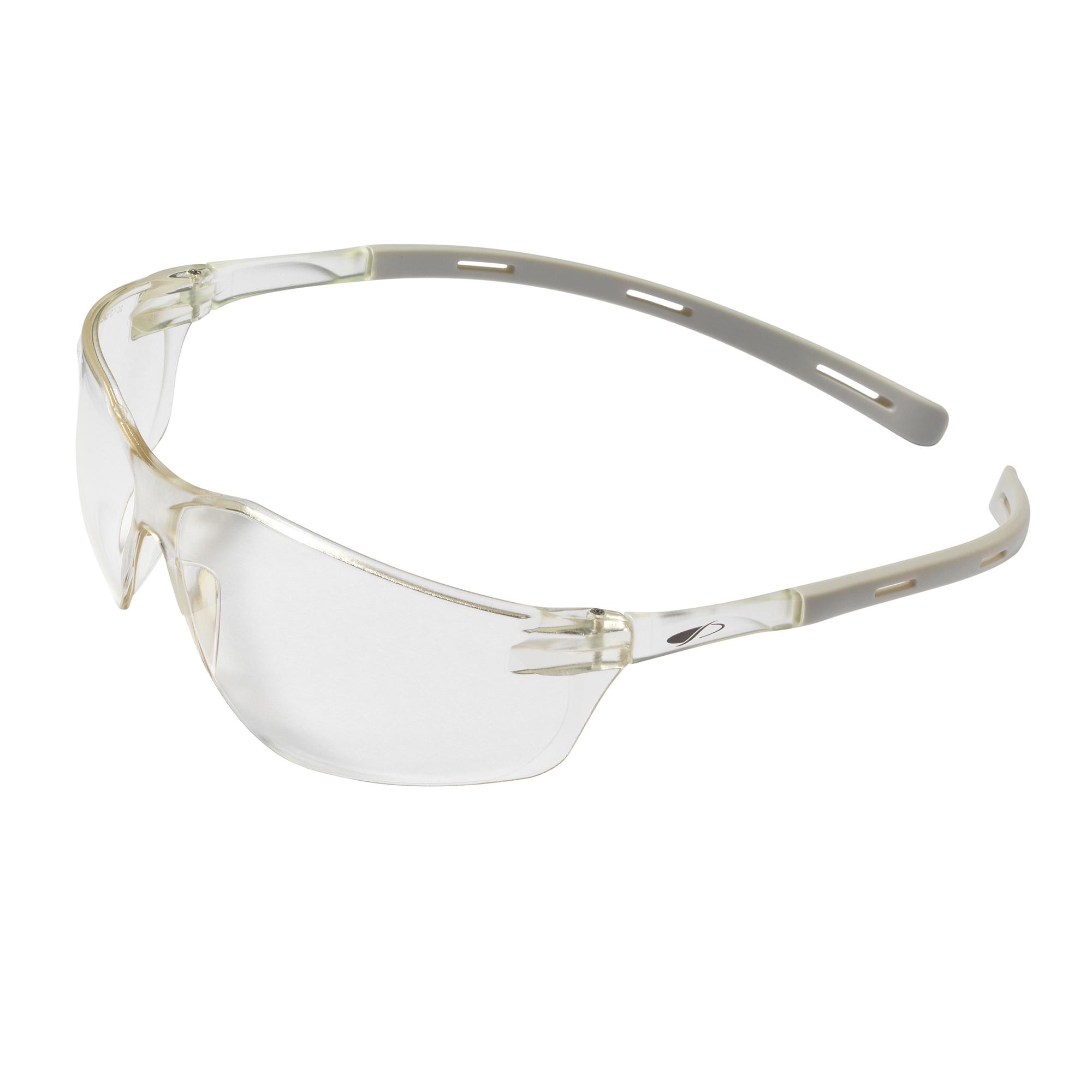 JSP RIGI Anti-Mist UV Safety Glasses, Clear Polycarbonate Lens