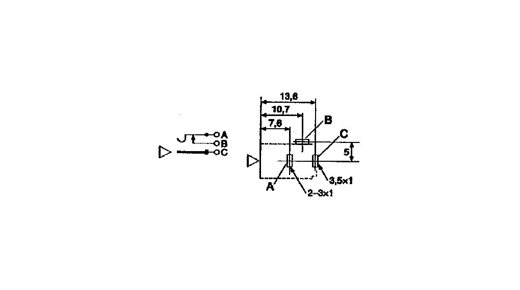 Waka Manufacturing, WAKA Right Angle DC Socket, Panel Mount