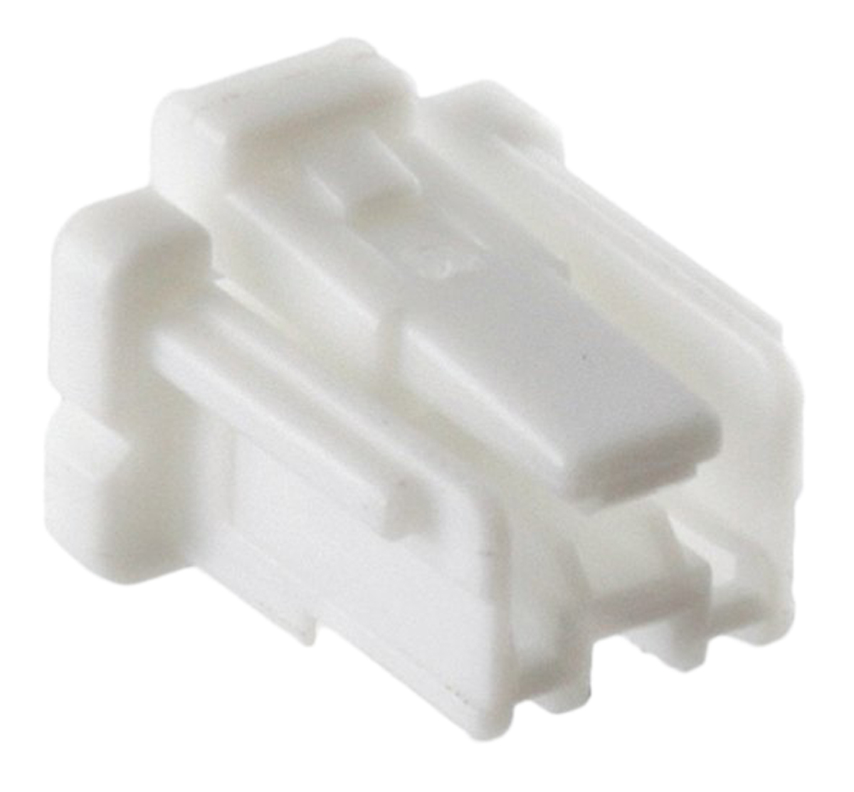 JST, NSH Female Connector Housing, 1mm Pitch, 2 Way, 1 Row
