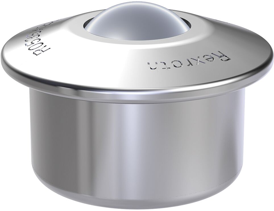 Bosch Rexroth Ball Transfer Unit with 30.162mm diameter Stainless Steel ball Stainless Steel ball