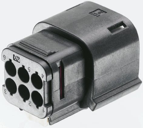 Molex, MX150L Female Connector Housing, 5.84mm Pitch, 2 Way, 1 Row