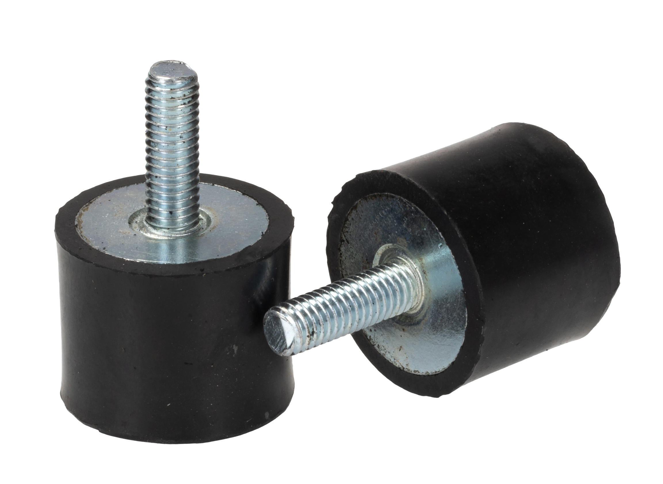 RS PRO M6 Anti Vibration Mount, Male Buffer Foot with 36.8kg Compression Load