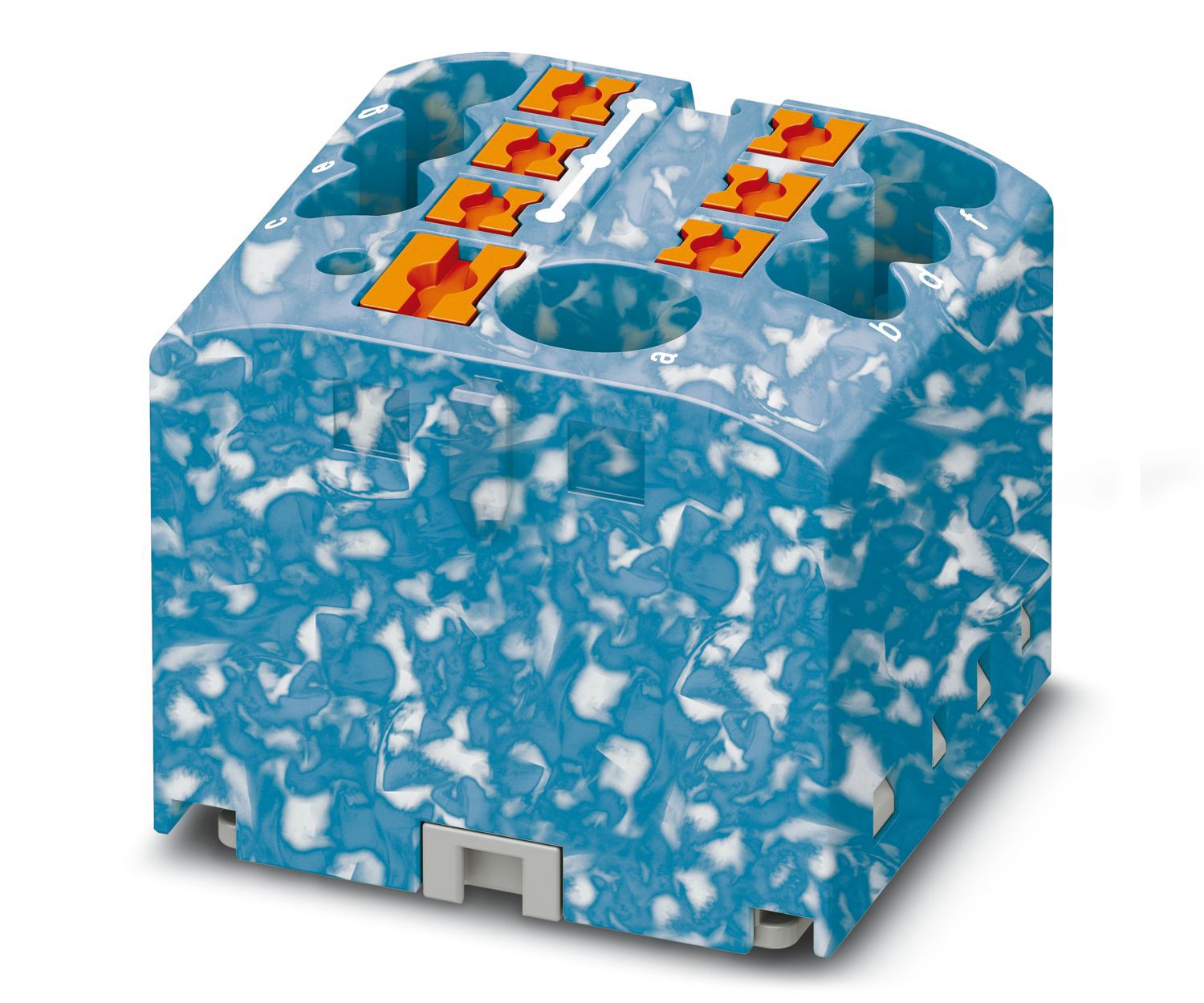 Phoenix Contact Distribution Block, 6mm², 41A, 450 V, Blue, White