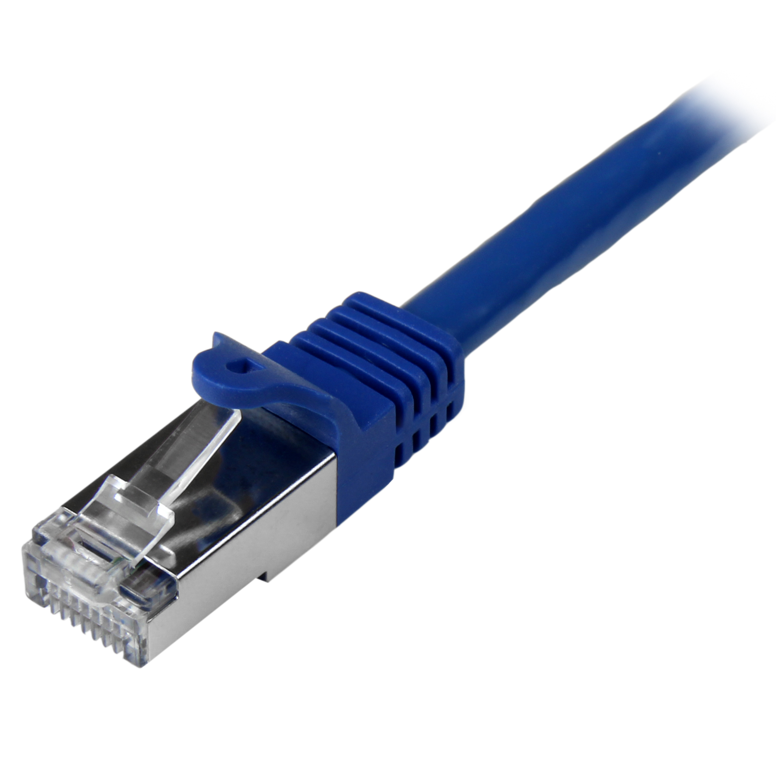 StarTech.com, 5m Cat6, Blue RJ45 to Male RJ45 Male, S/FTP Shielded, Terminated PVC Sheath