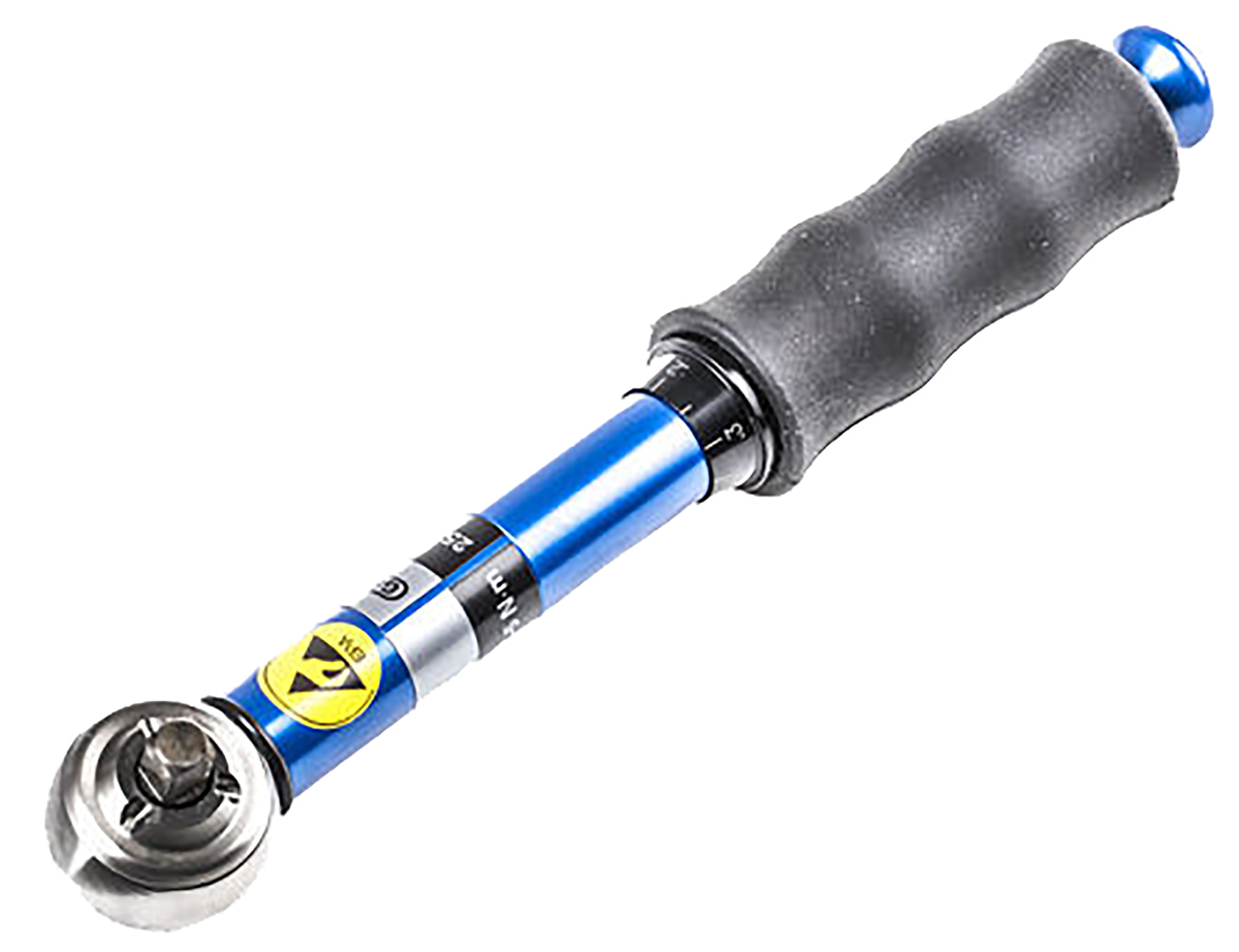 MHH Engineering Slipping Torque Wrench, 1 → 5Nm, 1/4 in Drive, Square Drive - RS Calibrated