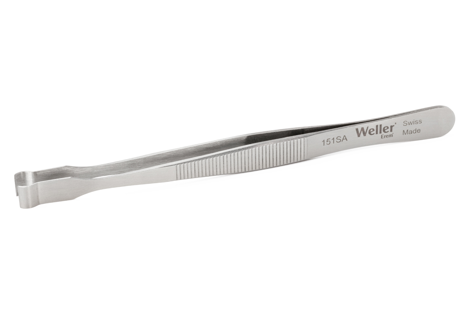 Erem 120 mm, Stainless Steel, Rounded, Tweezers