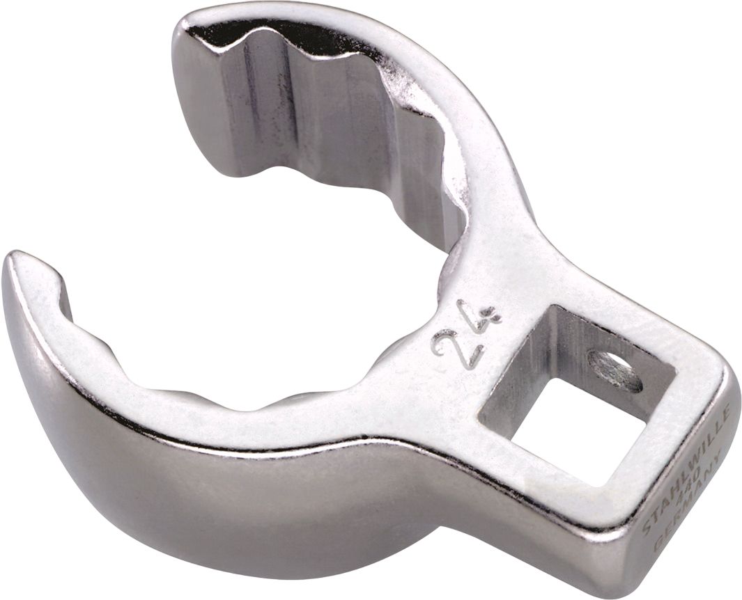 STAHLWILLE 440A Series Crow Foot Crowfoot Wrench, 15/16 in, 3/8in Insert, Chrome Plated Finish