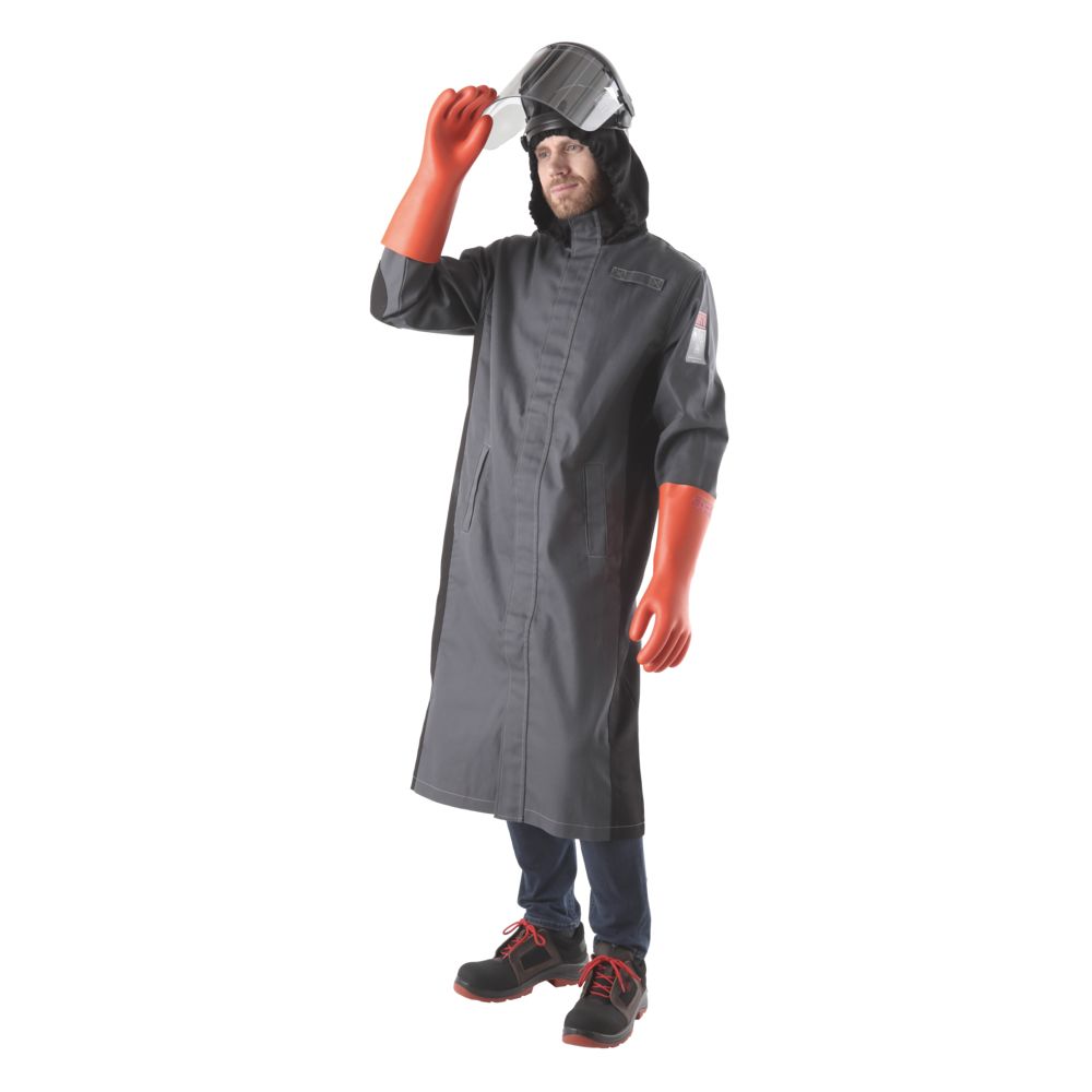 Catu AFG-2300 Grey/Black, Arc Flash Protection Hoodie Jacket, L