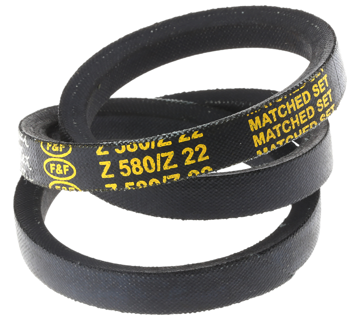 RS PRO Drive Belt, belt section Z, 560mm Length