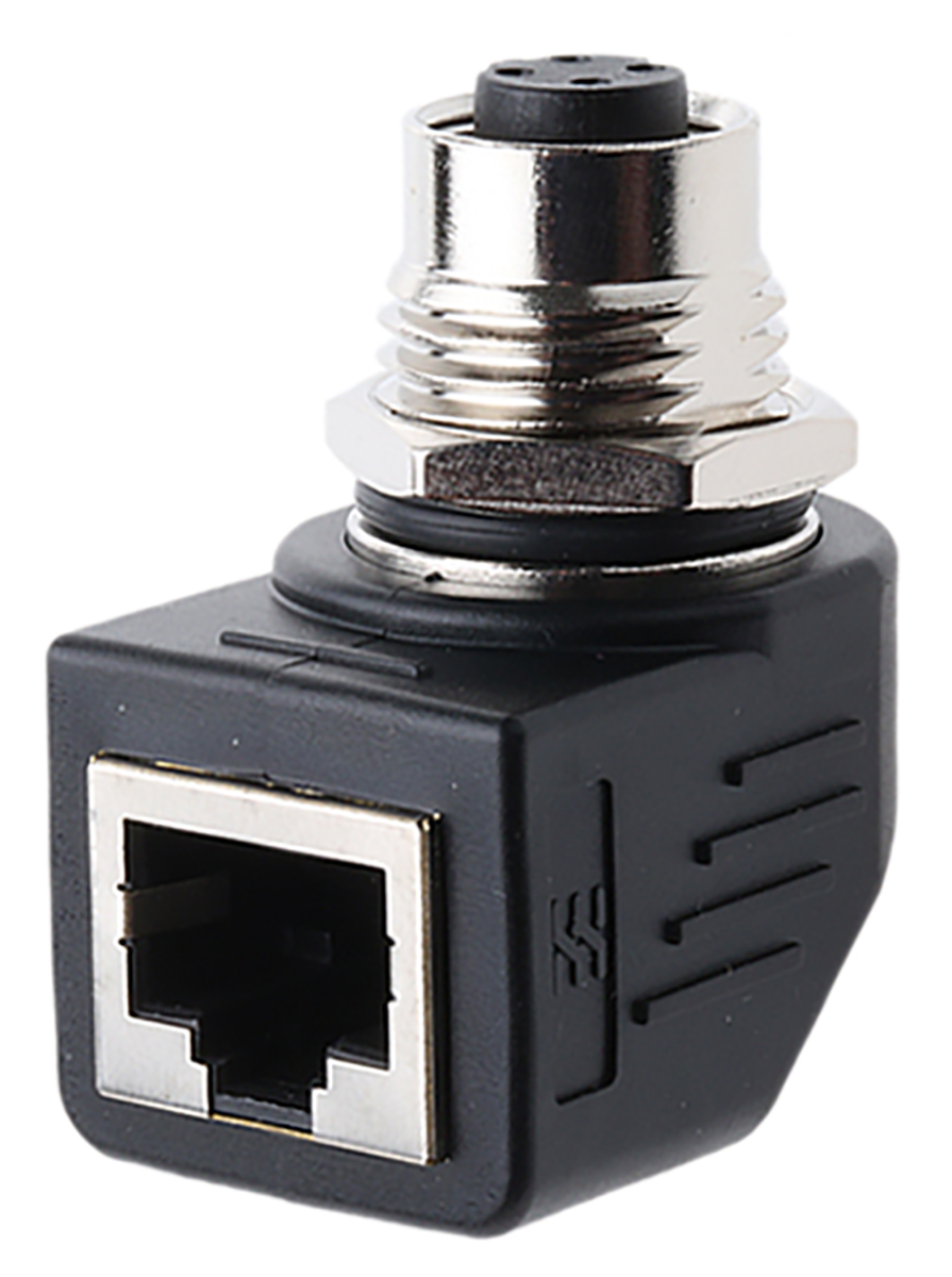 Weidmuller IE Series M12 Socket/RJ45 Socket Adapter, Cat5