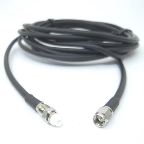 Siretta ASM Series, 3 m, RG58 Coaxial, Terminated 50 Ω