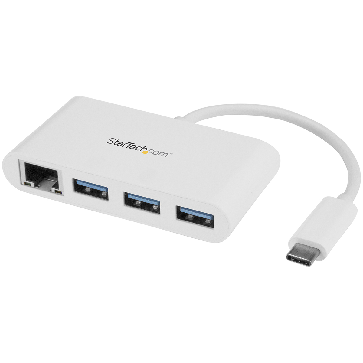 StarTech.com 3 Port USB 3.0 USB C  Hub, USB Bus Powered, 78 mm x 41 mm x 1.5cm