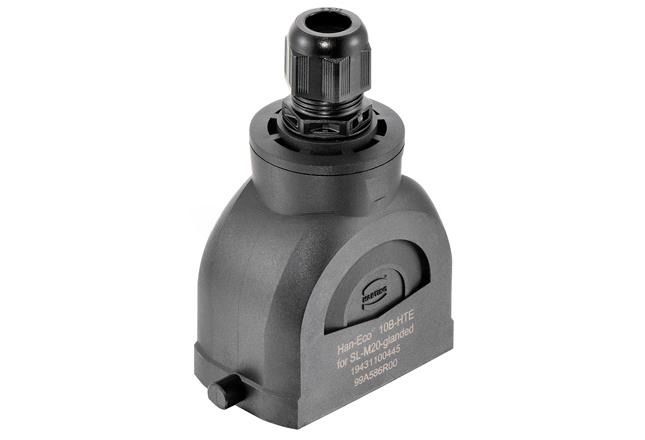 HARTING Han-Eco B Heavy Duty Power Connector Hood, M25 Thread, Top Entry Han-Eco Range