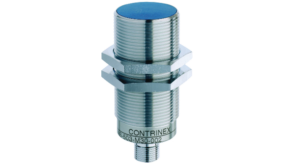 Contrinex from Molex Inductive Threaded Barrel Proximity Sensor, M30, 22 mm Detection, 10 → 30 V dc