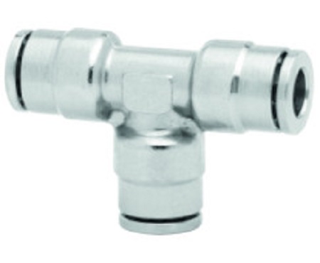 Norgren PNEUFIT 10 Series Straight Threaded Adaptor, Push In 14 mm to Push In 14 mm, Tube-to-Tube Connection Style