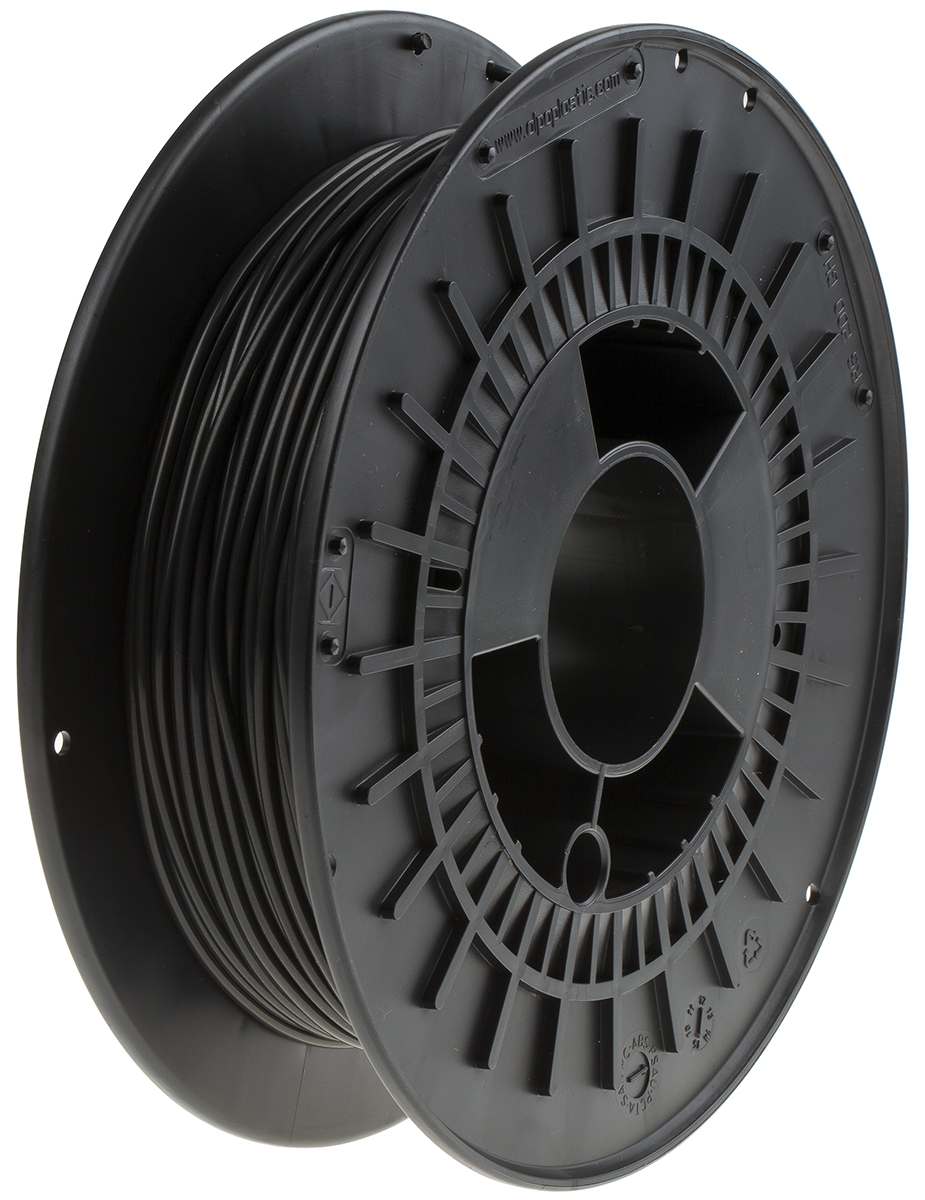 RS PRO 2.85mm Black FLEX 45 3D Printer Filament, 500g