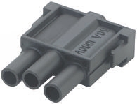 EPIC Heavy Duty Power Connector Module, 50A, Male, MC 3.6, MCS Series, 3 Contacts