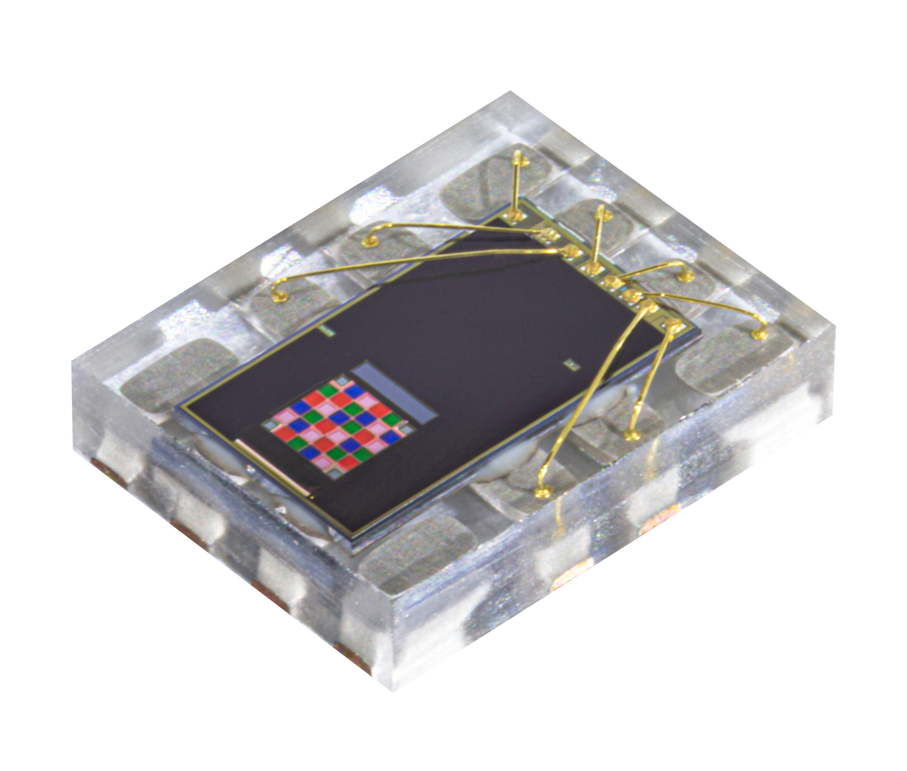 TCS37073M ams OSRAM, Colour & Light Sensor, Ambient Light, Colour Light, Proximity 465 nm, 525 nm, 615 nm I2C 12-Pin