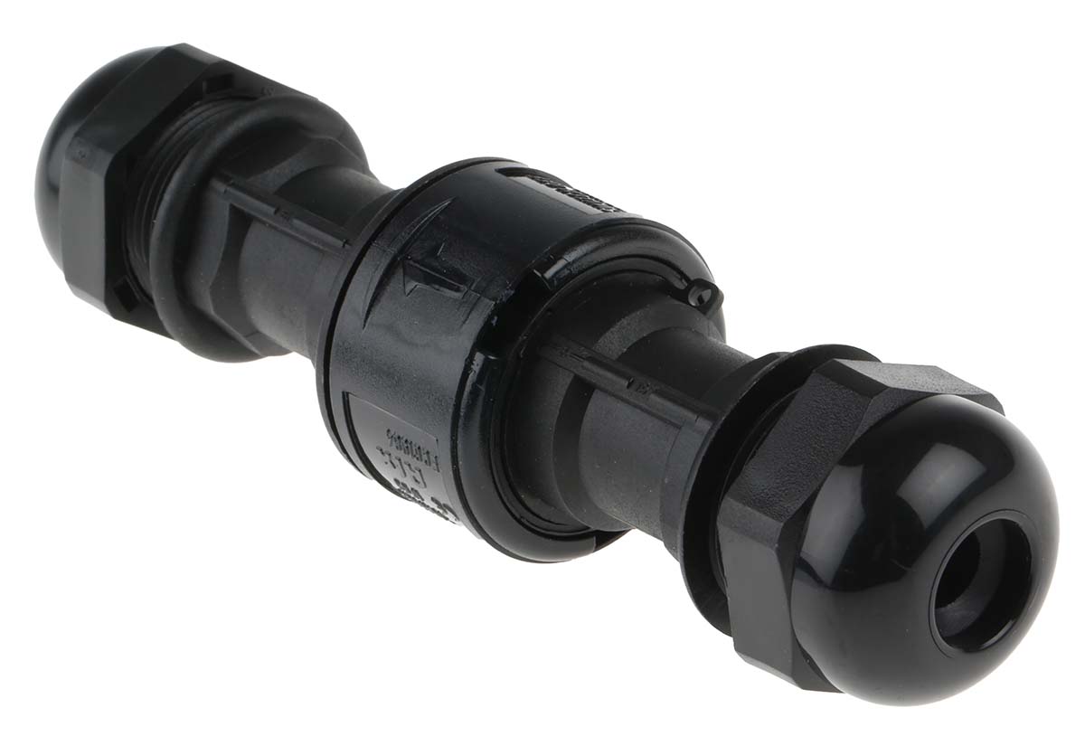 ABB 3 Pole IP68 Rating Cable Mount Female, Male Mains Inline Connector Rated At 16A