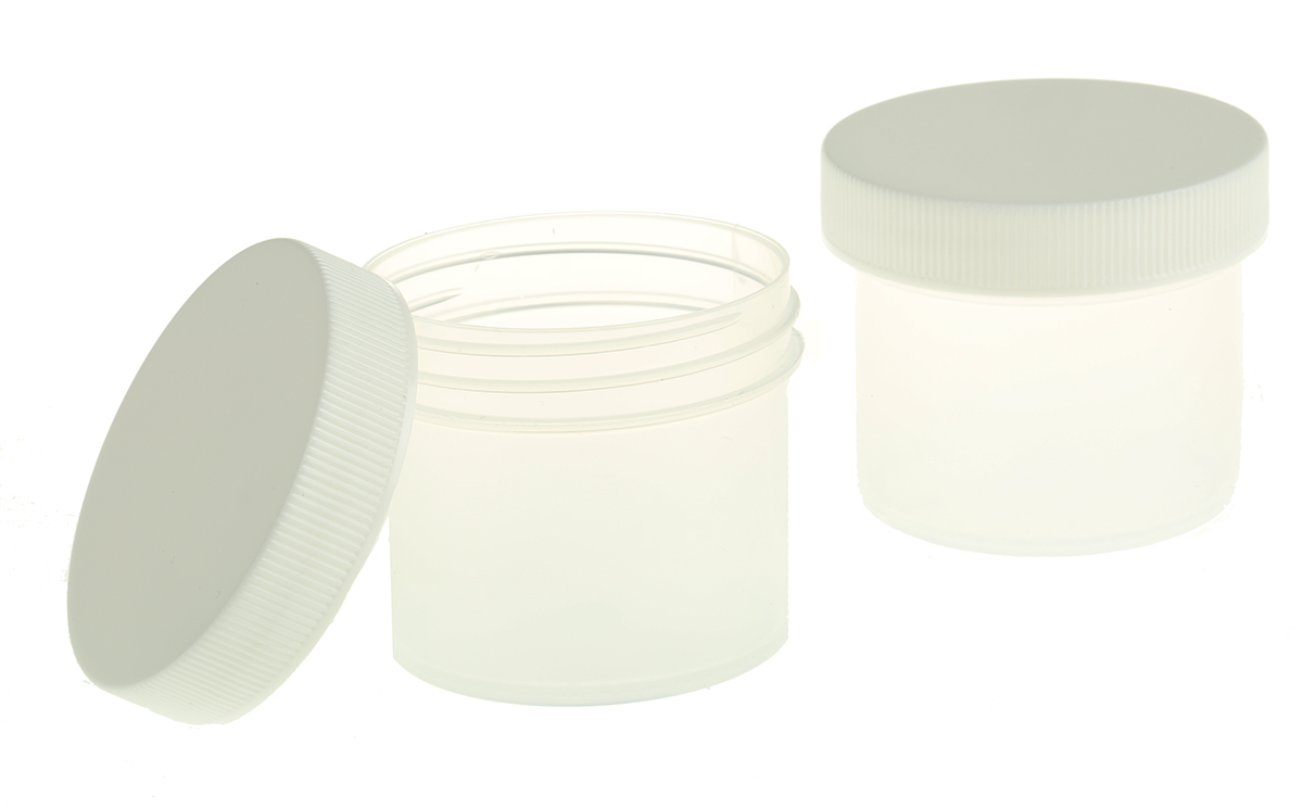 RS PRO 60ml PP Wide Neck Storage Bottle