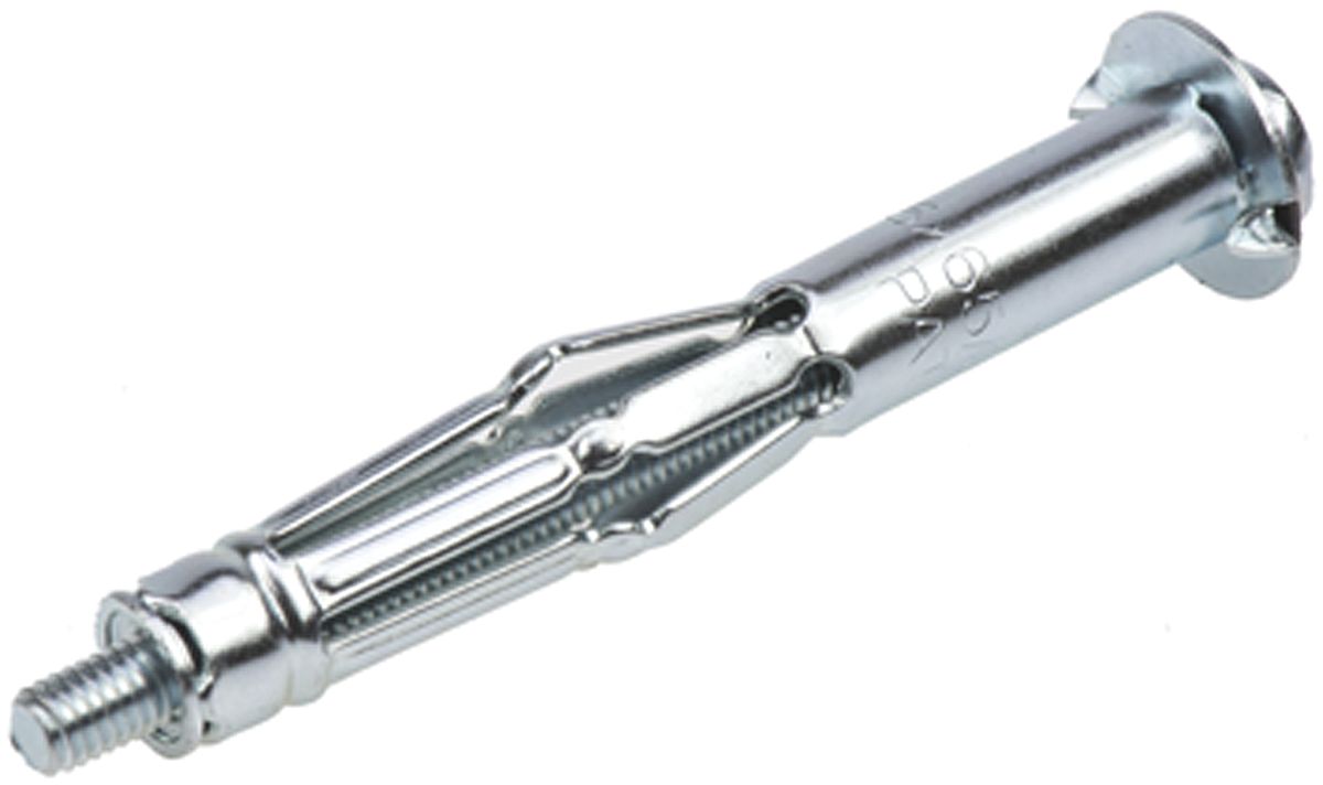 RawlPlug Steel Expanding Bolt Cavity Fixing, 10mm fixing hole diameter