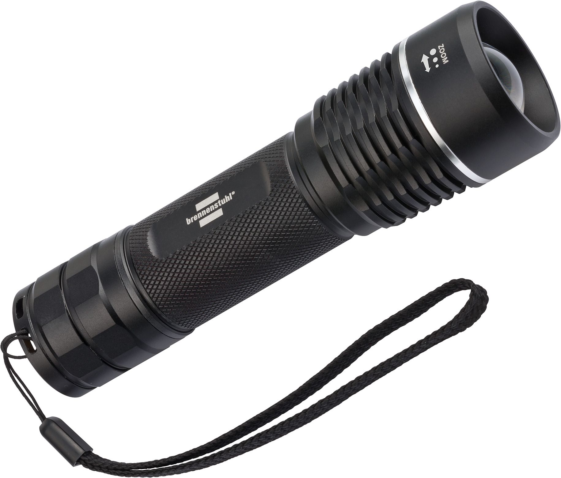 LED LED Torch Black - Rechargeable 1250 lm, 155 mm
