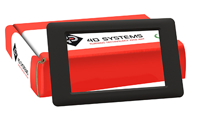 4D Systems gen4-BEZEL-50B Screen Bezel for Gen4 Display Module 148.5 x 94 x 8.4mm