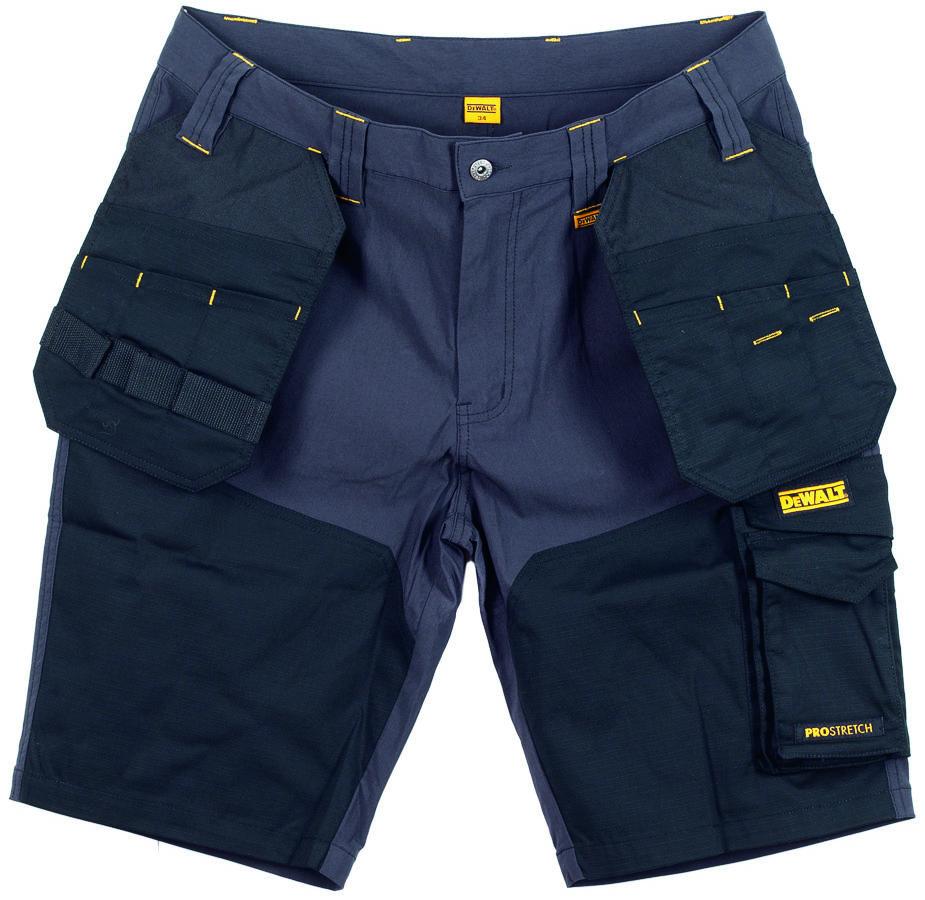 DeWALT Black/Grey Work shorts, 32