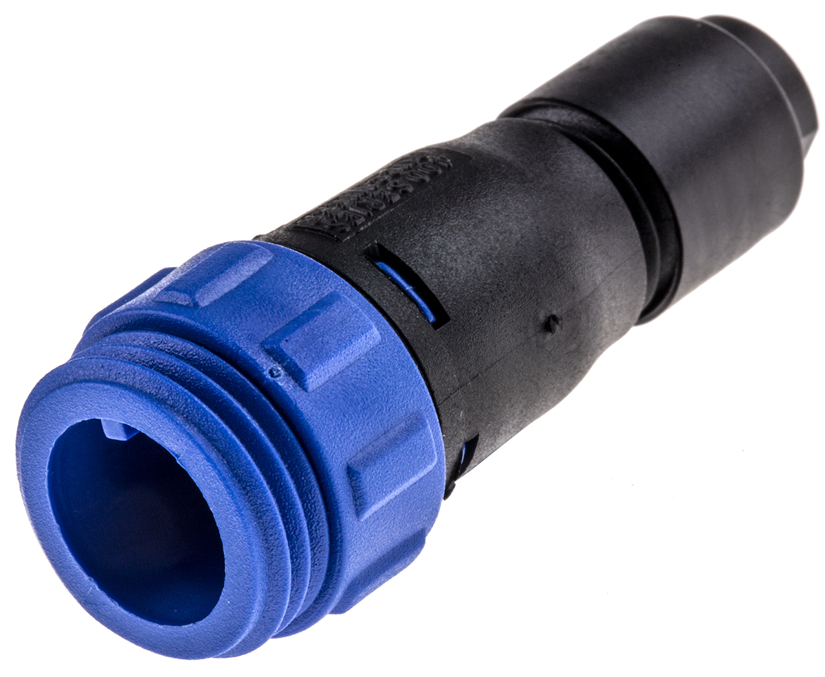 Bulgin Circular Connector, 4 Contacts, Cable, Miniature Connector, Plug, Male, IP68, Buccaneer 400 Series