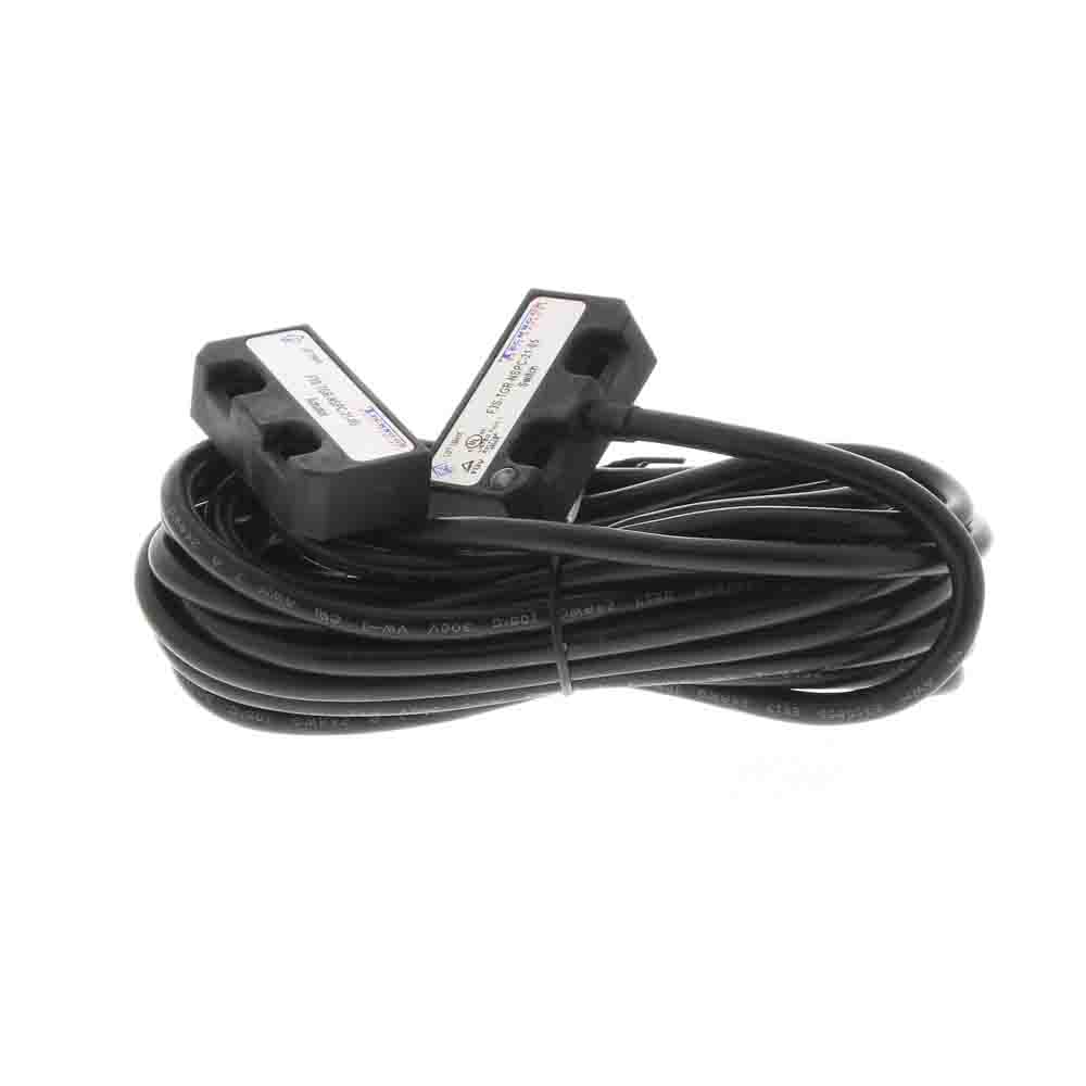 Omron F3S-TGR Series Magnetic Non-Contact Safety Switch, 24V dc, Plastic Housing, NO/2NC, 5m Cable