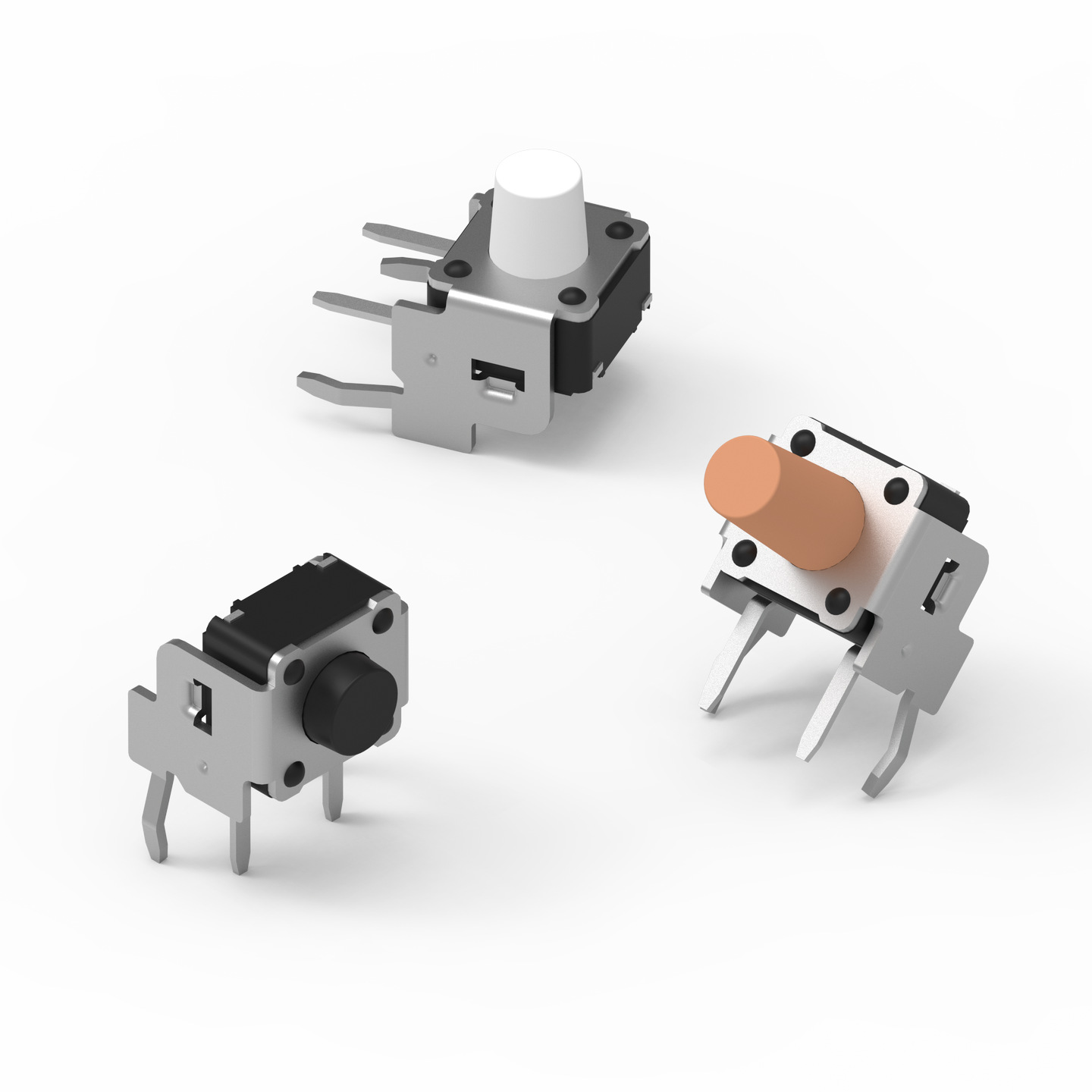 Wurth Elektronik IP67 Tactile Switch Tactile, SPST 50 mA 4.5 mm Through Hole