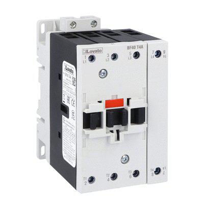 Lovato BF40 Contactor, 120 V ac Coil, 4-Pole, 70 A, 79 kW, 690 V