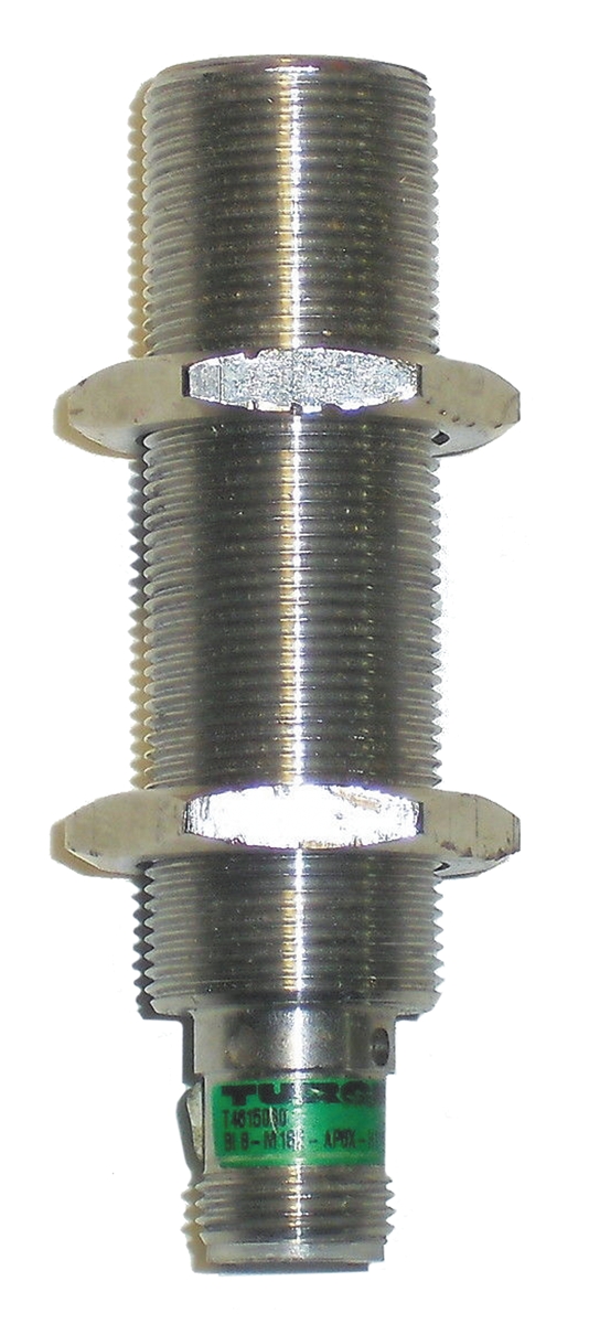 Turck Inductive Threaded Barrel Proximity Sensor, M12, 8 mm Detection, PNP NO, 10 → 30 V dc