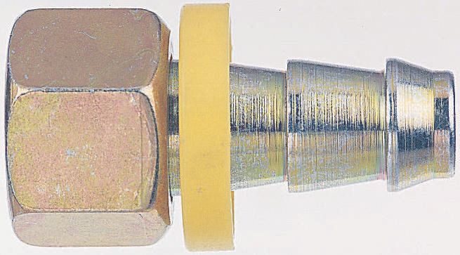Parker 82 Series Straight Threaded Adaptor, G 3/8 Female to Push In 10 mm, Threaded-to-Tube Connection Style