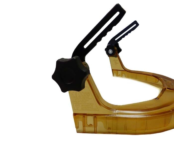 Centurion Safety High Heat Face Screen Carrier Gold Face Shield Holder for use with Vulcan Helmet
