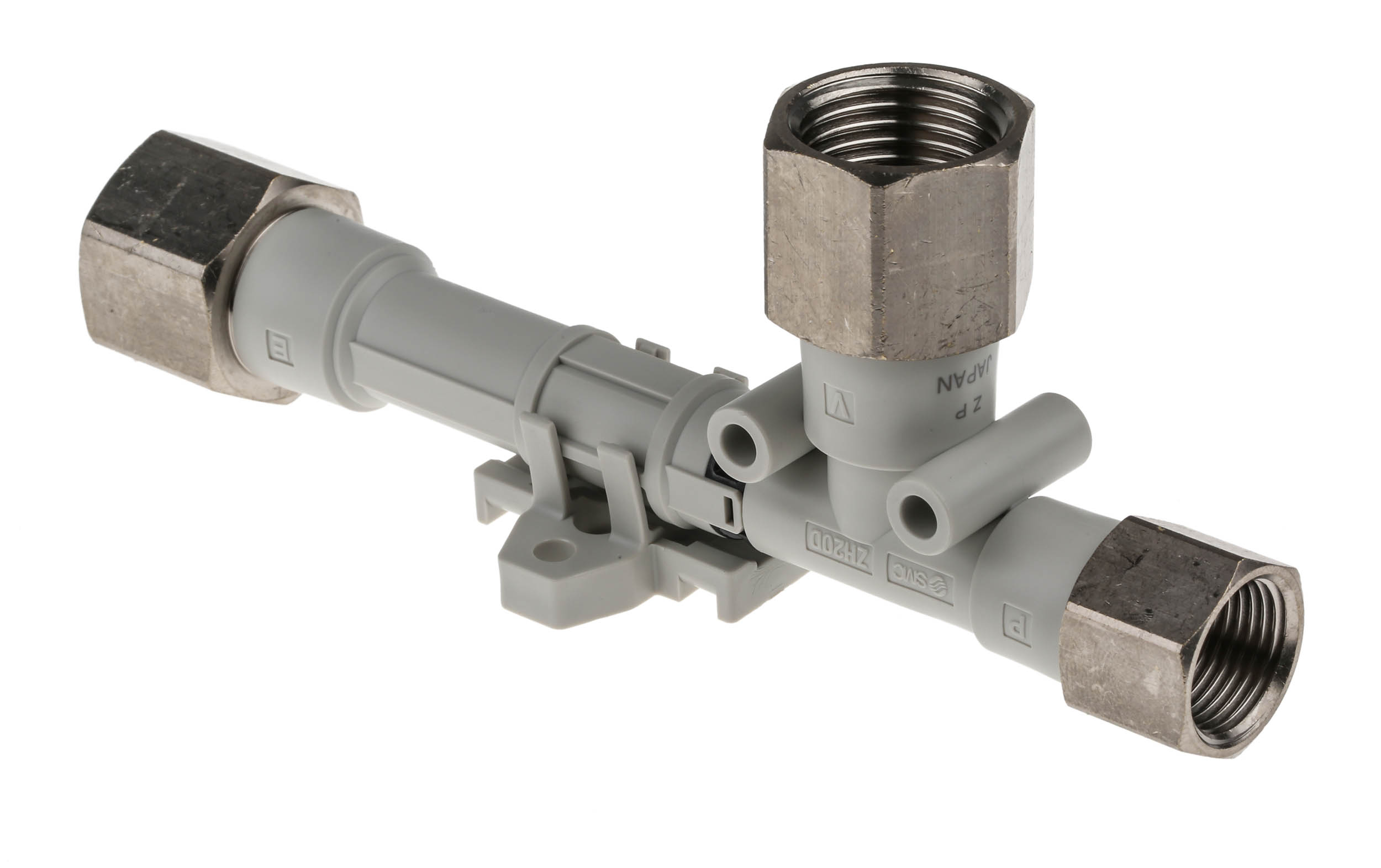 SMC Vacuum Generator, 2mm nozzle , -66kPa 155L/min, ZH series