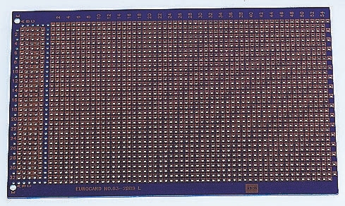 Vero Technologies Matrix Board FR4 With 54 x 34 1mm Holes, 2.5mm Pitch, 160 x 100mm