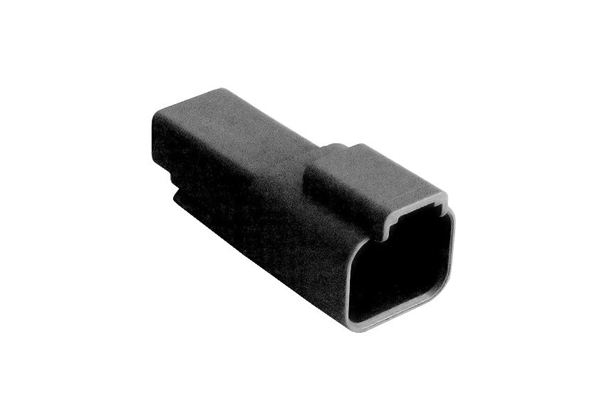 Bulgin, PX0106 Connector Housing Socket 2 Way, Crimp Termination PX0106P02BK