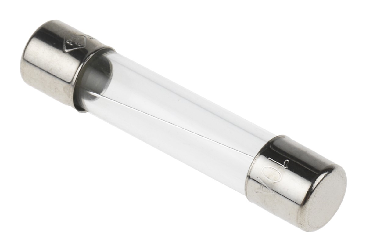 RS PRO 10A F Glass Cartridge Fuse, 6.3 x 32mm