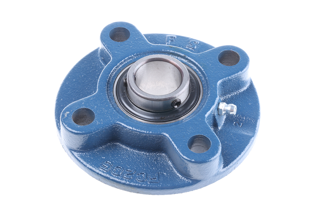 4 Hole Flange Bearing Unit 25mm ID