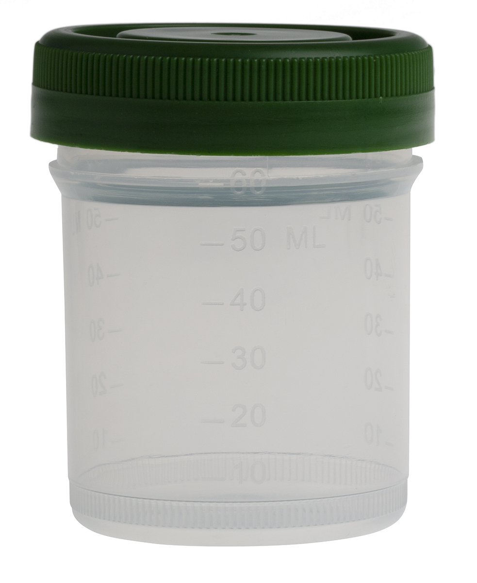 RS PRO 60ml PP Wide Neck Storage Bottle