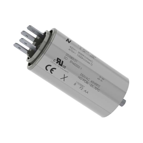 KEMET C27 Polypropylene Film Capacitor, 470V ac, ±5%, 35μF, Through Hole