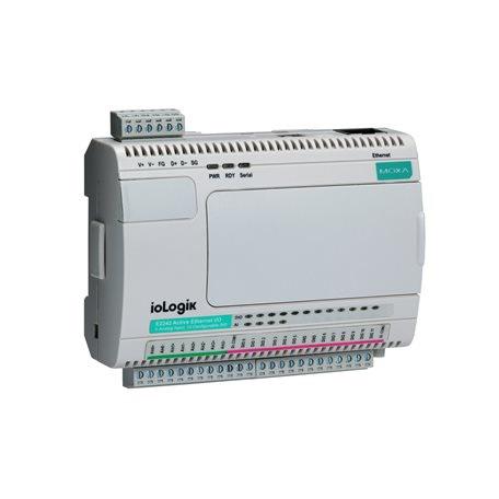 MOXA ioLogik E2200 Series Remote I/O Module for Use with MX-AOPC UA Server, Digital, Digital