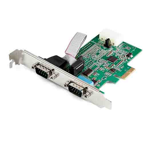 StarTech.com 2 Port PCIe RS232 Serial Card