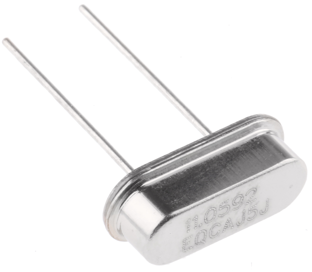 Euroquartz 11.0592MHz Crystal ±30ppm HC-49-4H 2-Pin 10.77 x 4.34 x 3.5mm