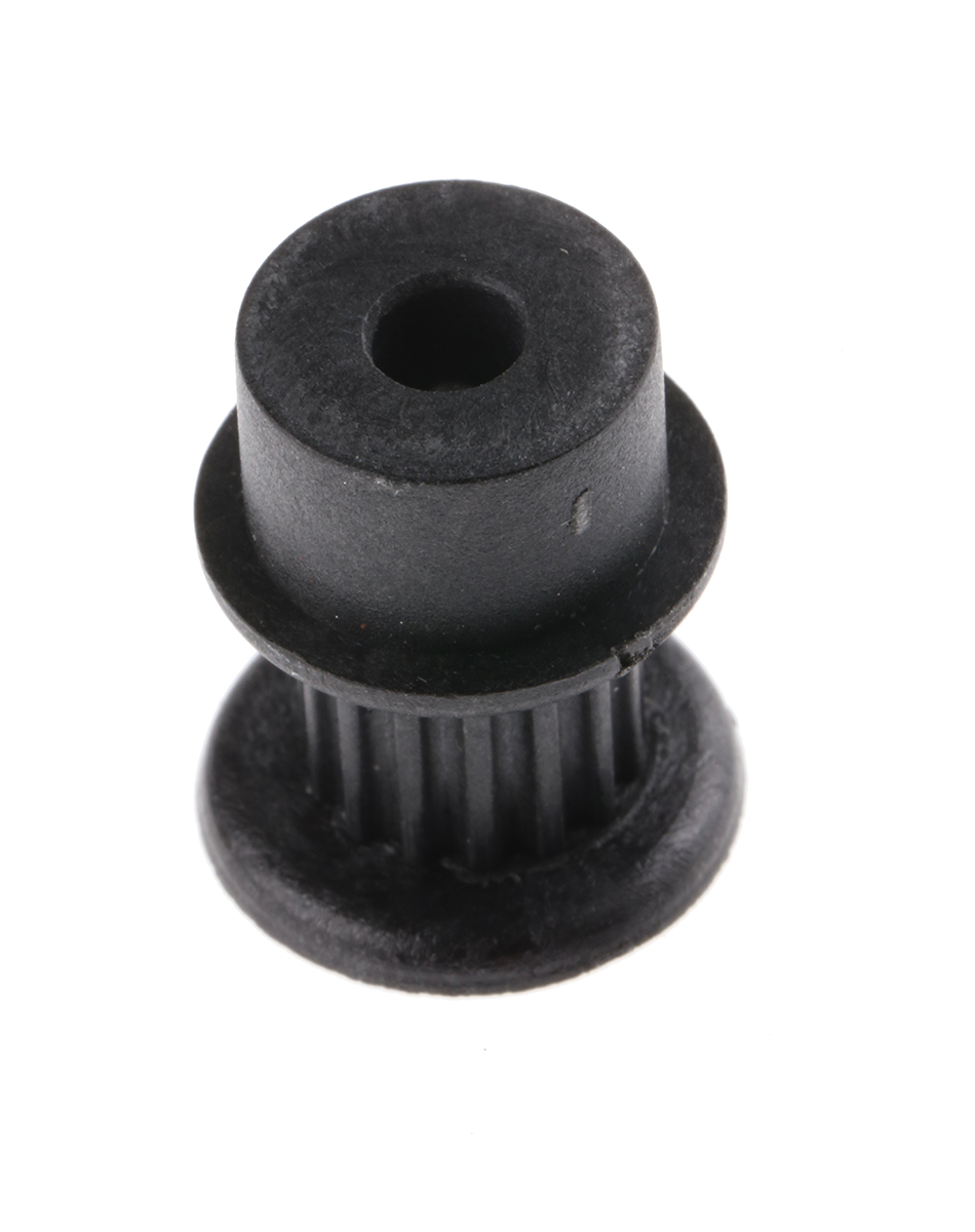 RS PRO Timing Belt Pulley, Glass Filled PC 6mm Belt Width x 2mm Pitch, 15 Tooth